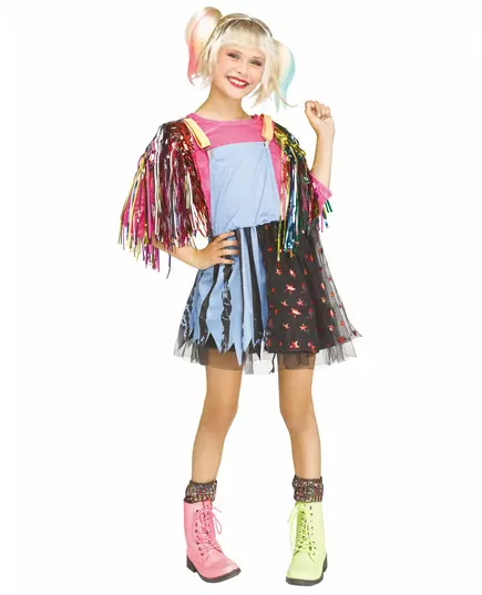 Elak harlekintjejmaskeraddräkt, Storlek: L 12-14 år(139-152 cm)