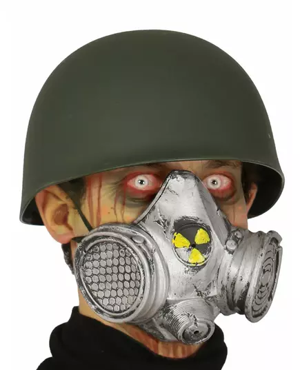Kärnvapen-gasmask för vuxen