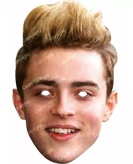 Edward Jedward-mask i kartong