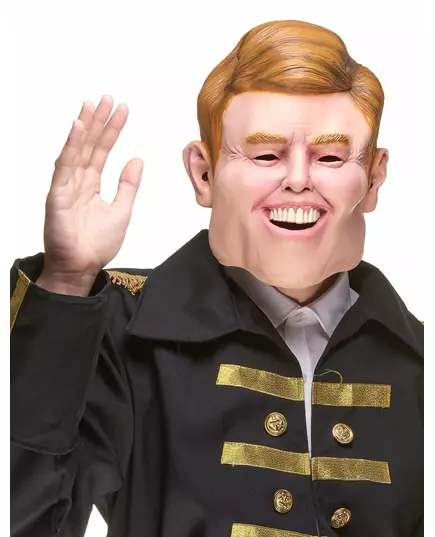 Humoristisk latexmask Guillaume Alexandre vuxen