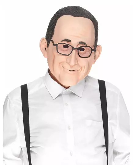 Humoristisk latexmask François för vuxen