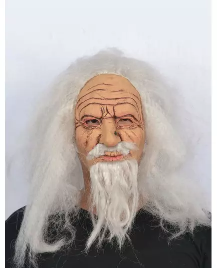Gammal trollkarl latexmask vuxen