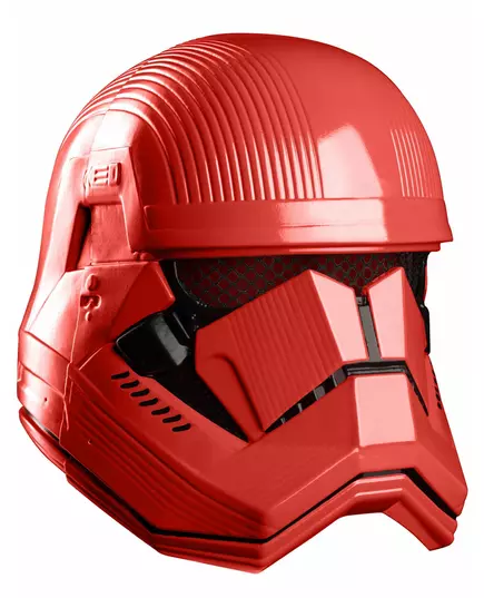 Lyxig heltäckande röd Sith trooper™-mask vuxen
