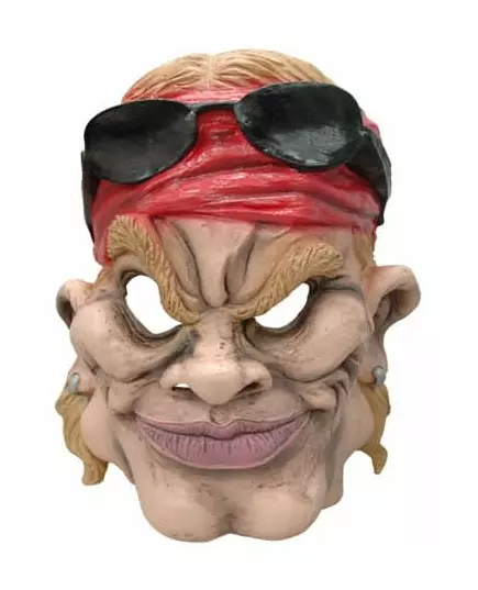 Karikatyrmask amerikansk motorcyklist vuxen