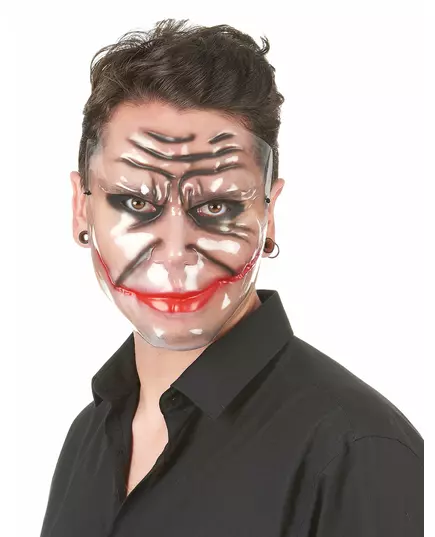 Genomskinlig mask med avsliten käke vuxen