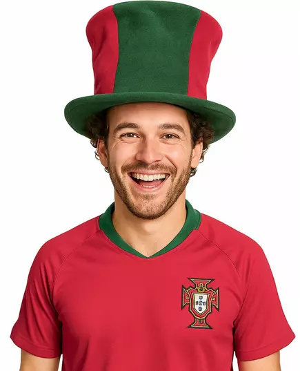 Cylinderhatt Portugal-supporter