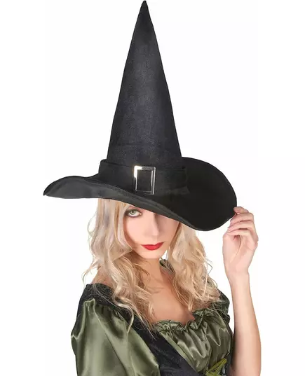 Halloweenhäxhatt i sammet vuxen