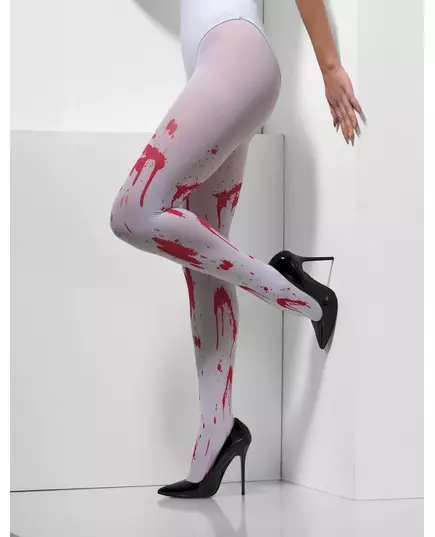 Blodiga strumpbyxor vuxen Halloween