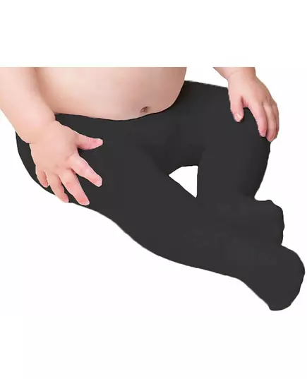 Ogenomskinliga svarta strumpbyxor baby