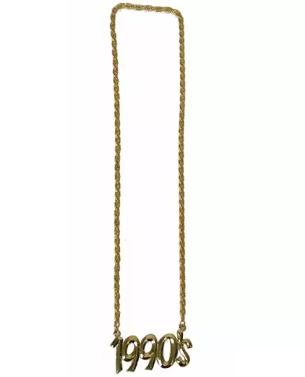 Guldfärgat halsband 1990 för vuxen