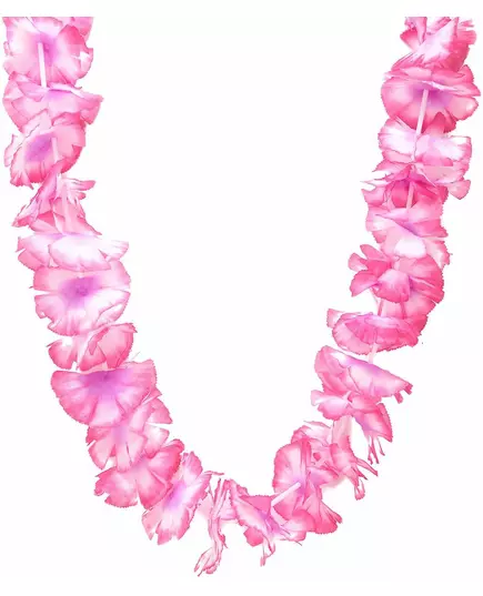 Rosa hawaiianskt halsband