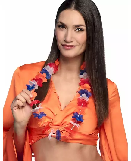 Hawaiianskt halsband Nederländerna-supporter vuxen