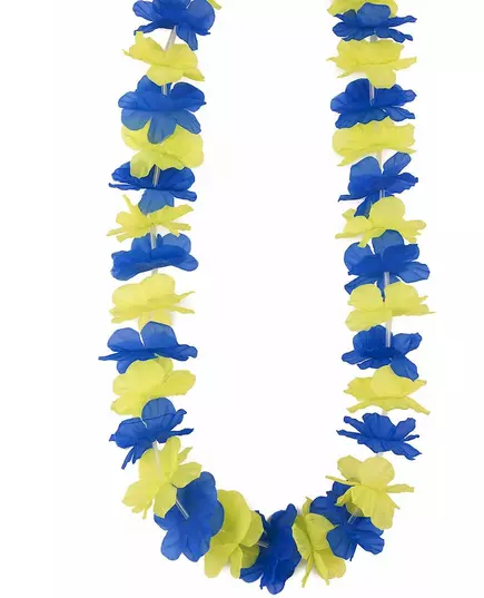 Hawaiianskt halsband Sverige-supporter vuxen
