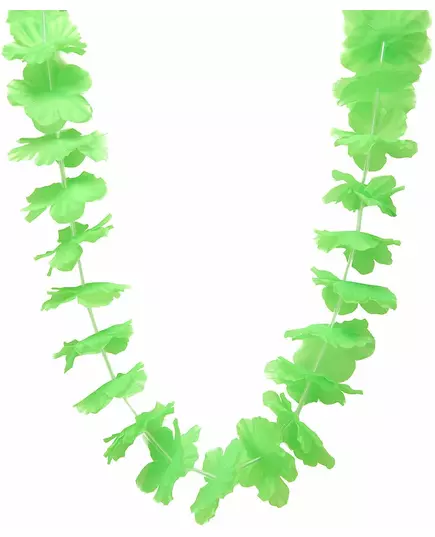 Grönt hawaiianskt halsband