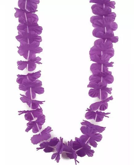 Lila hawaiianskt halsband