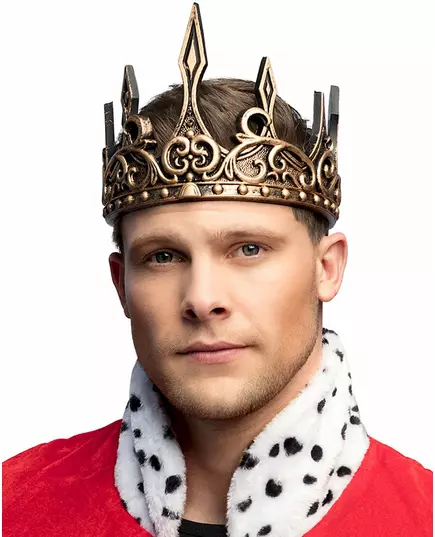 Justerbar medeltida kungakrona