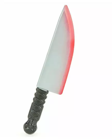 Blodig plastkniv Halloween