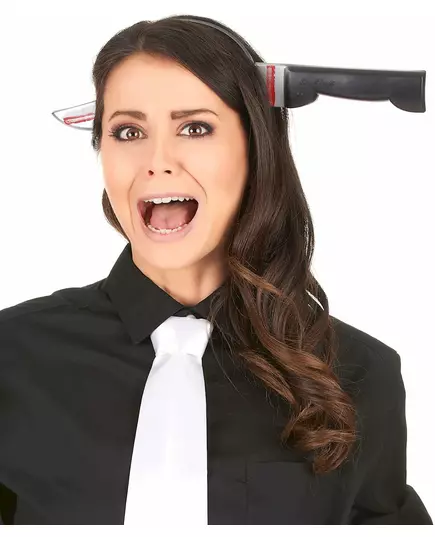 Blodig Halloweenkniv