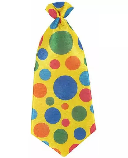 Clownslips med prickar vuxen