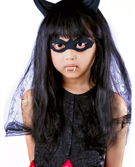 Vampyrtänder barn och vuxen Halloween