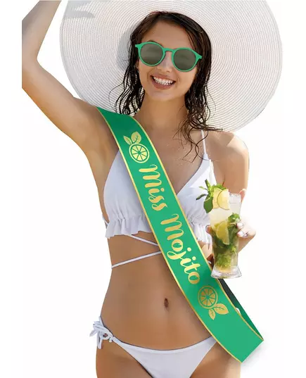 Grön Miss Mojito-scarf dam