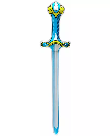 Uppblåsbar blå svärd 77 cm