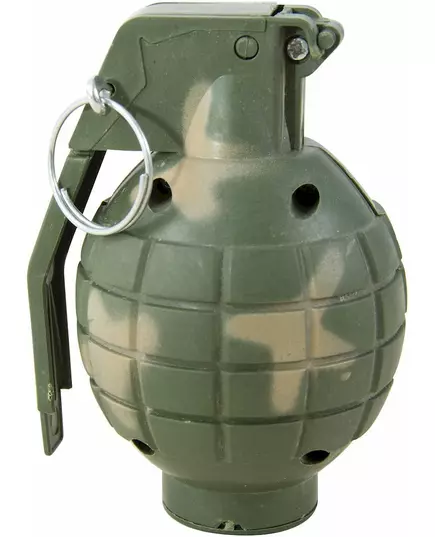 Ljudande falsk militärgranat i plast