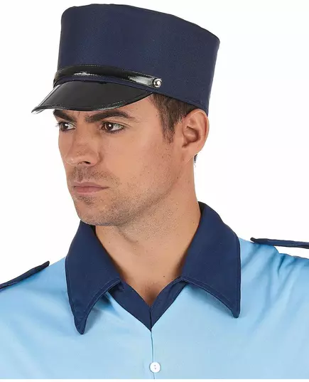 Blå gendarmerimössa vuxen