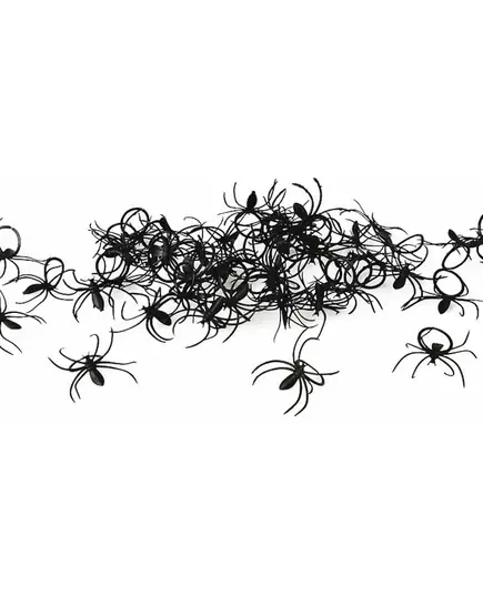 50 spindelringar Halloween