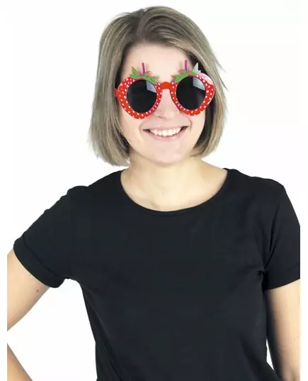 Jordgubbsglasögon vuxen