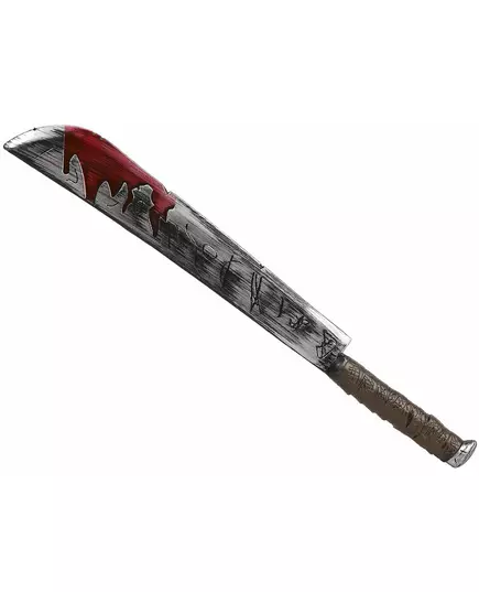 Blodig plastmachete Halloween
