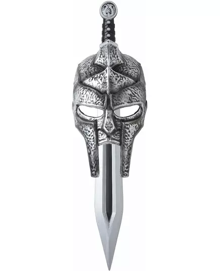 Gladiatormask och svärd vuxen i plast