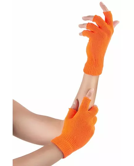 Korta neonorange handledsvärmare vuxen