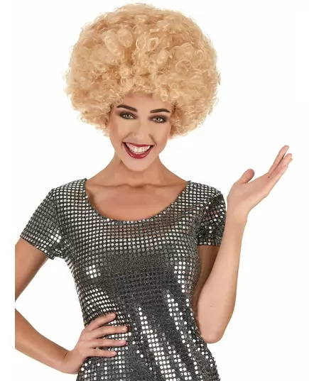 Blond afroperuk komfort vuxen