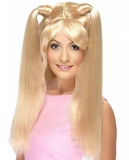 Blond Girls Band-peruk dam