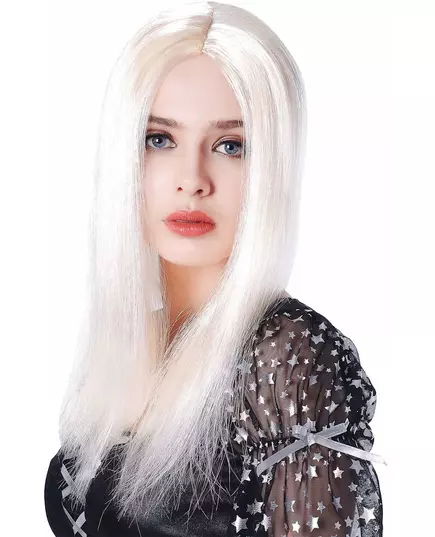 Lång blond peruk dam – 45cm