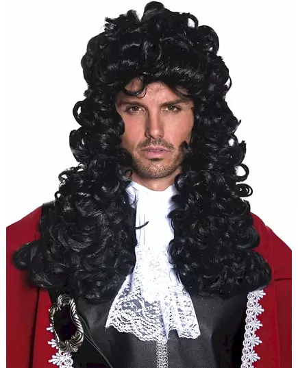 Lång piratperuk herr