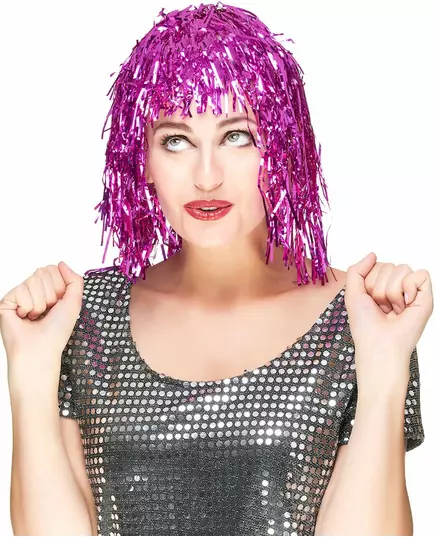 Fuchsiaperuk i metallic vuxen