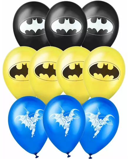 10 Batman™-latexballonger 25x32cm