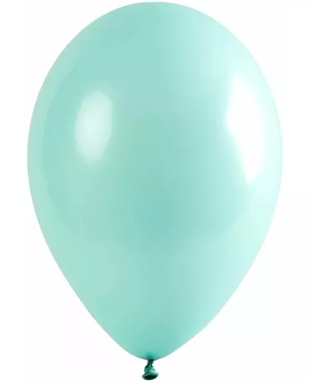 12 mintgröna ballonger 28 cm