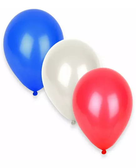 12 Frankrike-supporterballonger 27 cm