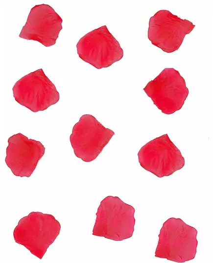 150 röda tygrosblad