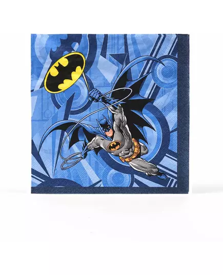 20 pappersservetter Batman™ 33 x 33 cm
