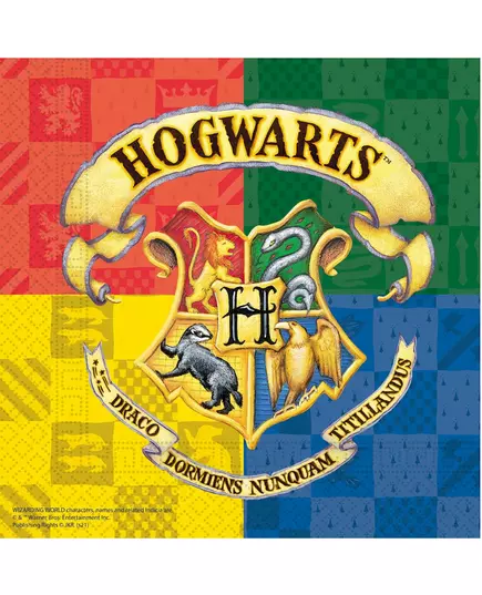 20 Harry Potter™ pappersservetter 33 x 33 cm