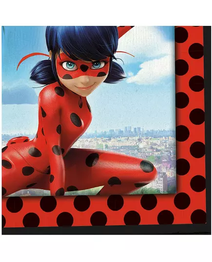 20 pappersservetter Ladybug™ i Paris 33 x 33 cm