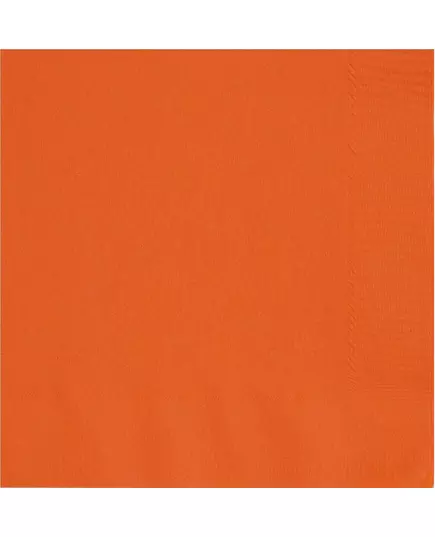 20 orange pappersservetter 33 x 33 cm