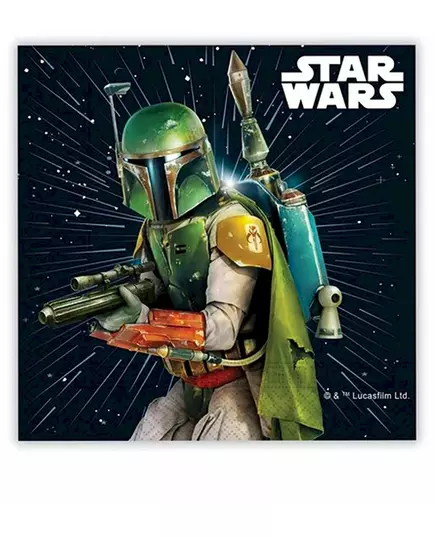 20 pappersservetter Star Wars Galaxy™ 33 x 33 cm