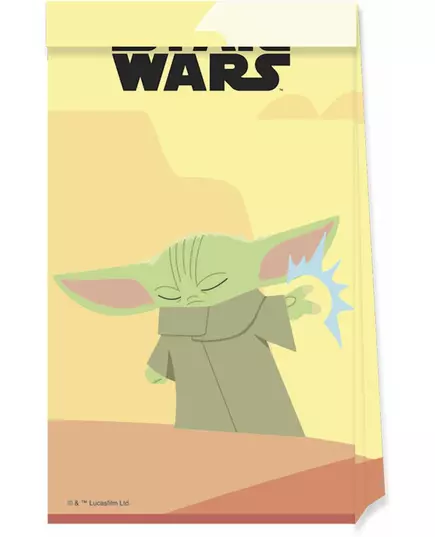 4 papperspåsar Baby Yoda The Mandalorian™