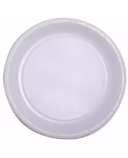 50 vita papperstallrikar 22 cm