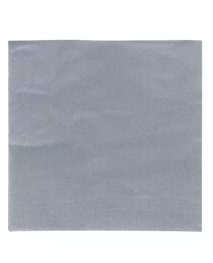 50 grå servetter 38 x 38 cm